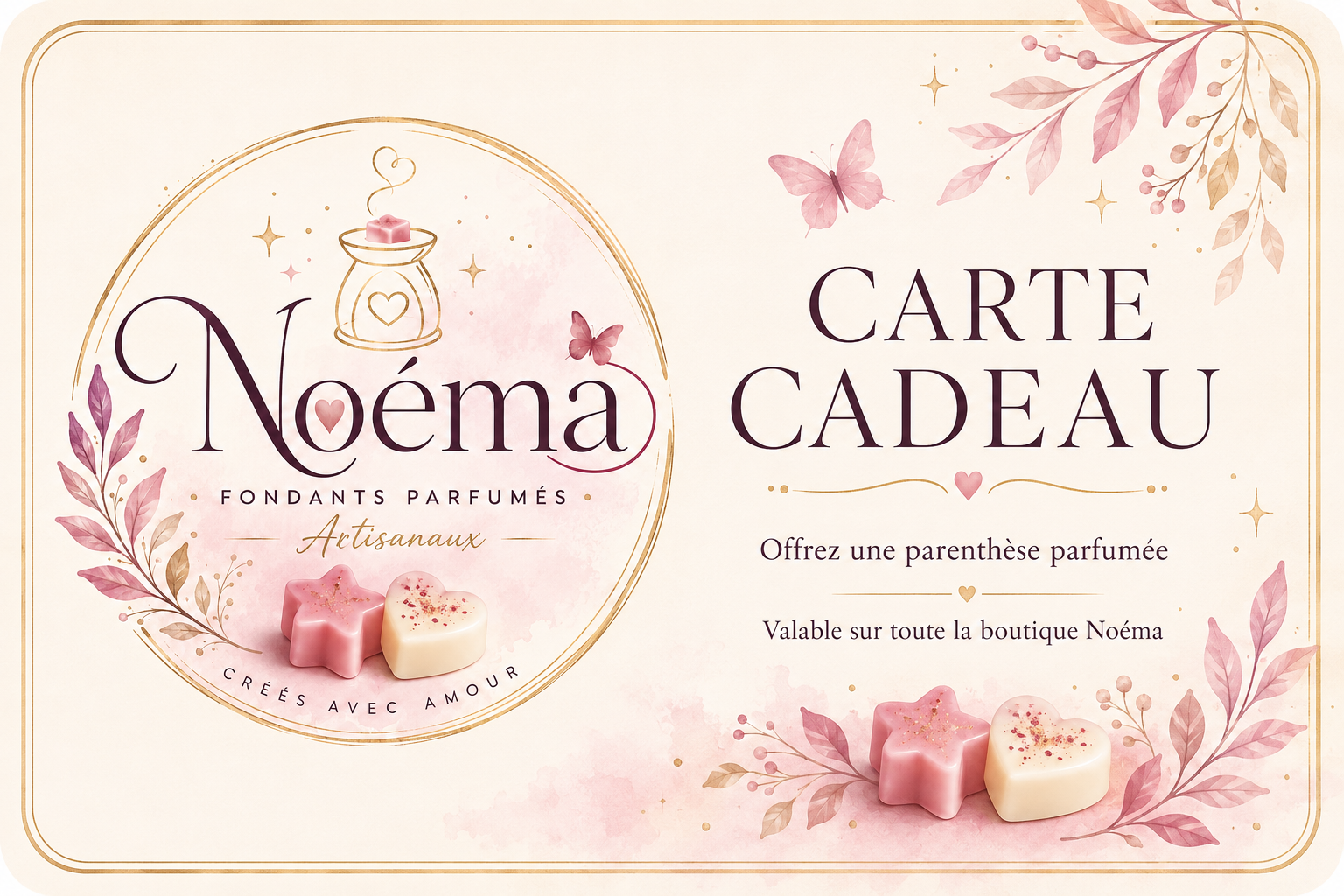 carte cadeau noéma