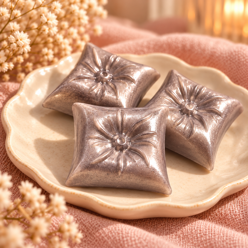 🤍 **Fondant parfumé Coussin