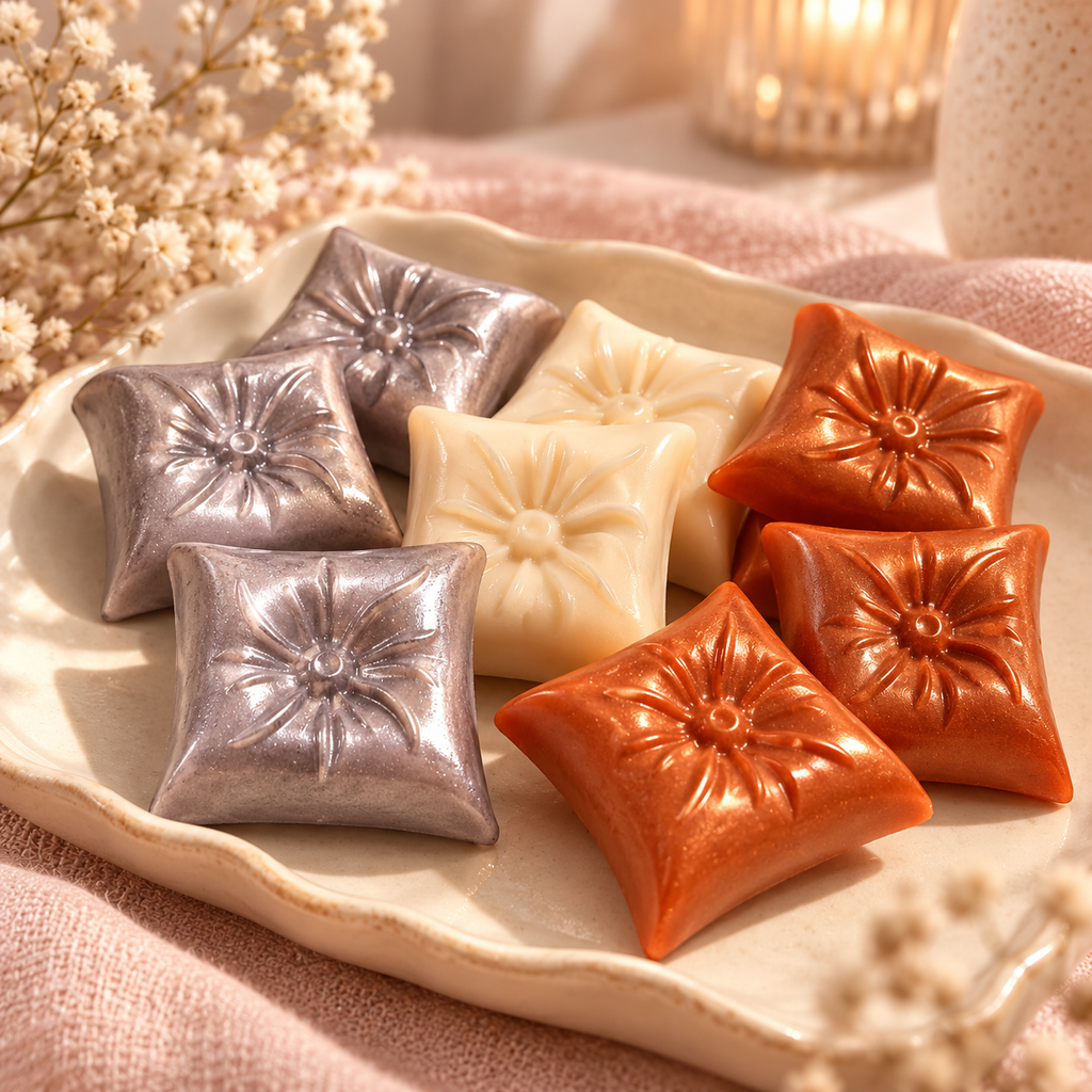 🤍 **Fondant parfumé Coussin